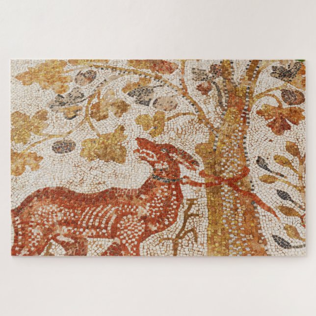 Heraclea Dog Mosaic Puzzle (Horizontal)