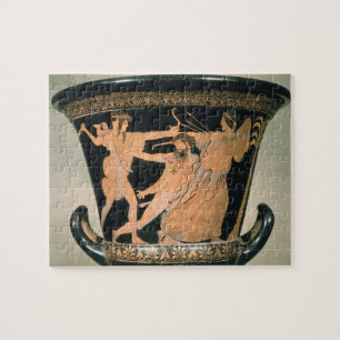 Herakles, das, Detail von einem Dachboden rot-figu Puzzle