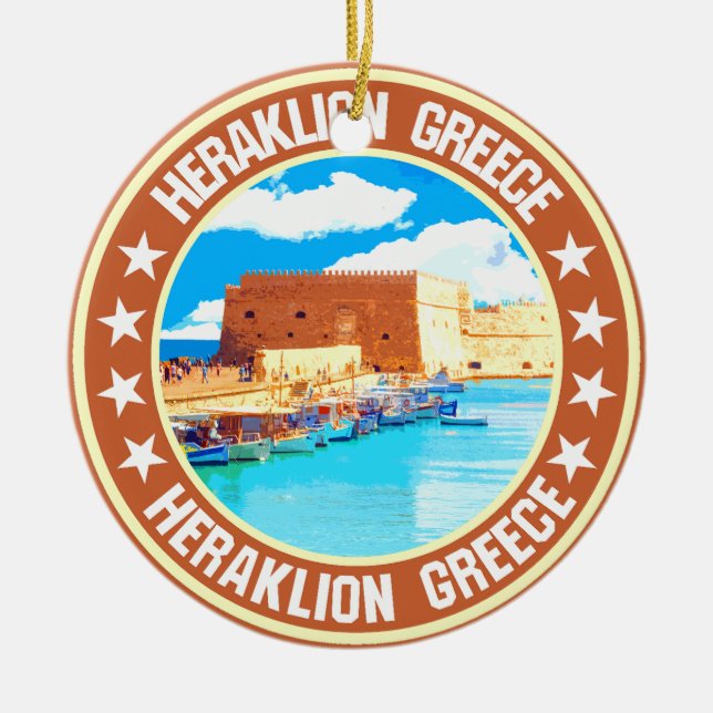 Heraklion Keramik Ornament (Vorne)