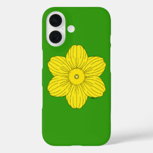 Heraldic Daffodil iPhone 16 Hülle