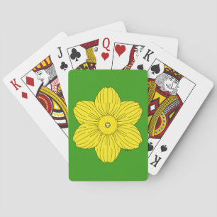 Heraldic Daffodil Spielkarten