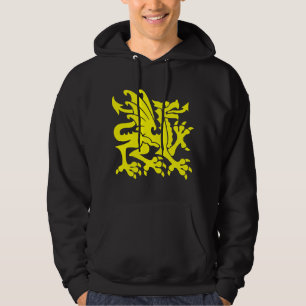Heraldic Dragon 01 - Gelb Hoodie