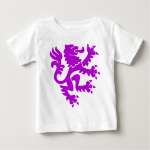 Heraldic Lion 01 - Lila Baby T-shirt