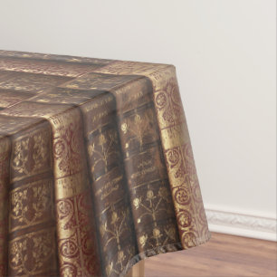 Heraldische schöne Buchrücken (Dumas) Tischdecke