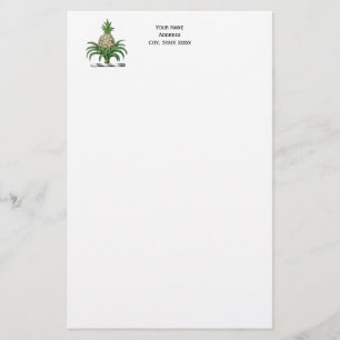 Heraldischer Ananas-Vorbote aus Wappen Briefpapier
