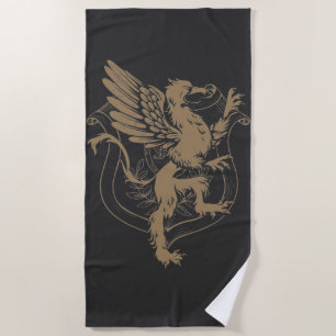 heraldischer Greifen T-Shirt Strandtuch