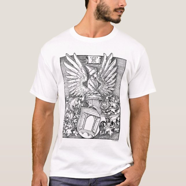 Heraldischer Holzschnitt II T-Shirt (Vorderseite)