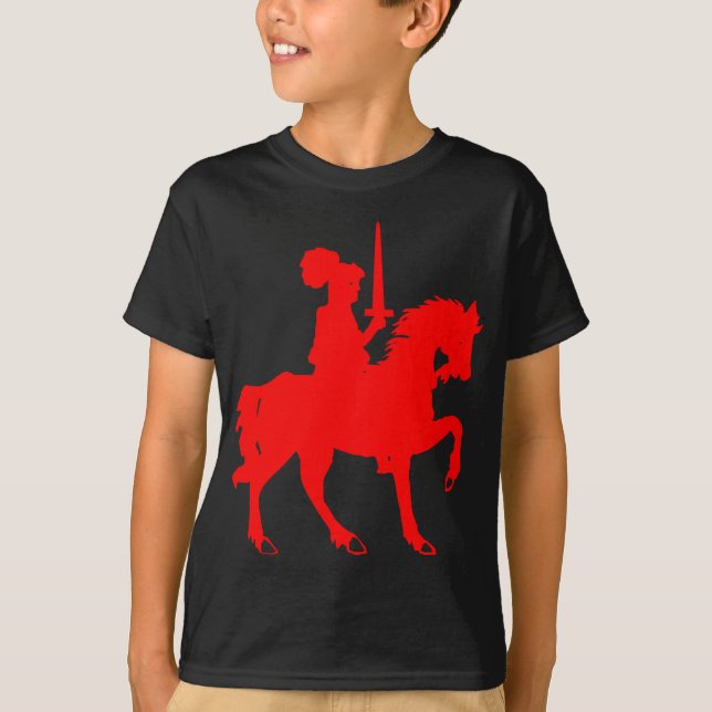 Heraldischer Ritter T-Shirt (Vorderseite)