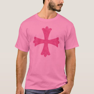 Heraldisches Kreuz Patonce Grafikdesign T-Shirt