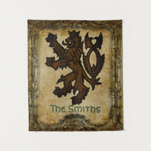 Heraldisches Rampenlicht Wandteppich