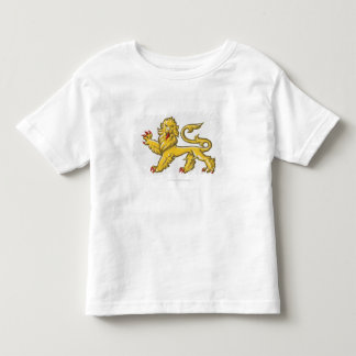 Heraldisches Symbol von Löwe statant guardant Kleinkind T-shirt