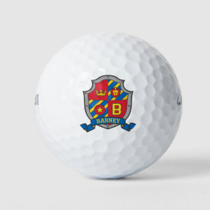 Heraldry Grafik B Monogramm Barney-Golfbälle Golfball