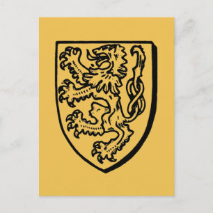 Heraldry: Löwe Postkarte