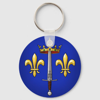 Heraldry of Joan of Arc Jeanne d'Arc Schlüsselanhänger