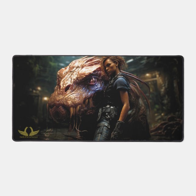 Heralds of the Last Resistance - Alondra & Cree Schreibtischunterlage (Vorderseite)