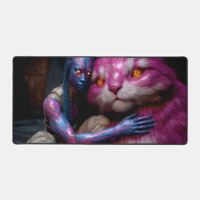 Heralds of the Last Resistance - Synthia & Muir Schreibtischunterlage (Vorderseite)