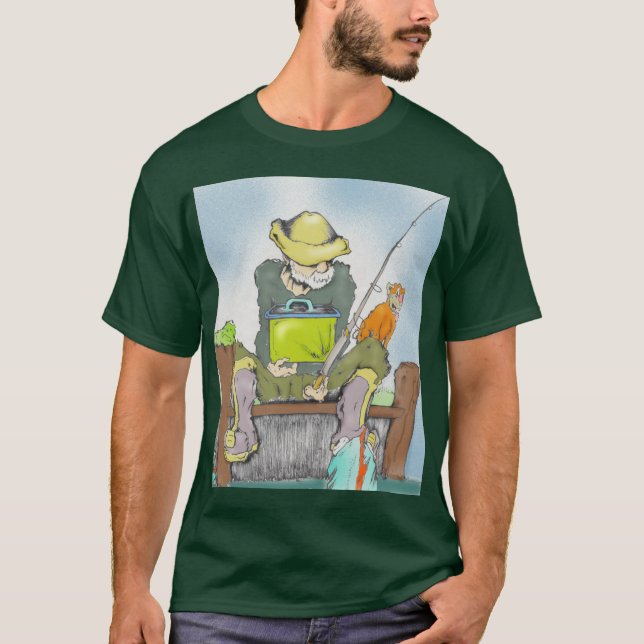 Herauf Wege seine Hundefarbe T-Shirt (Vorderseite)