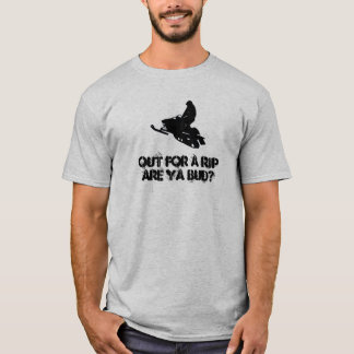Heraus für einen Riss….Snowmobile T-Shirt
