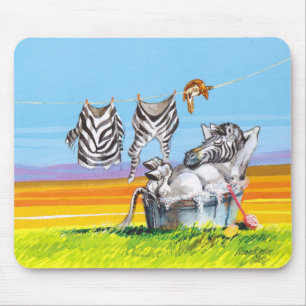 Heraus hängen mousepad