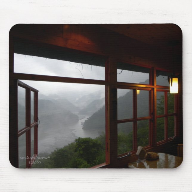 Heraus schauen mousepad (Vorne)