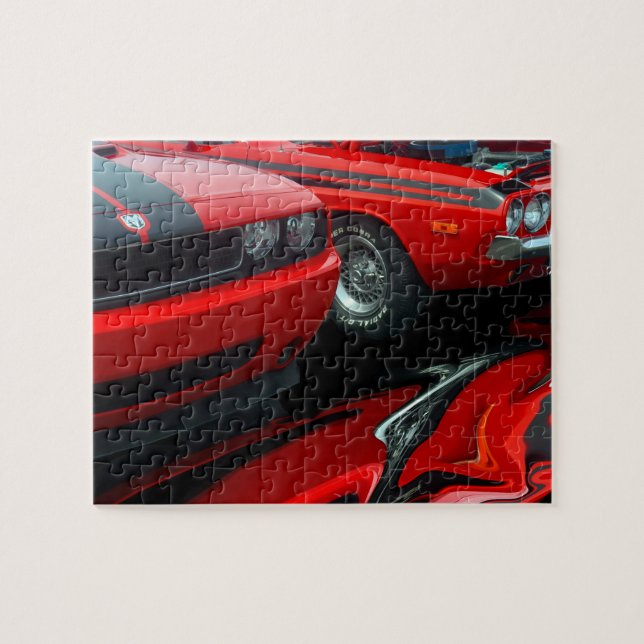 Herausforderer-Puzzlespiel Puzzle (Horizontal)