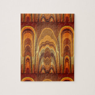 Herausfordernde Kunstpuzzles - Erin Brie Art Steck Puzzle