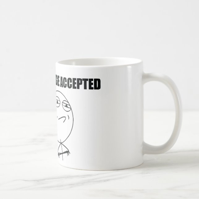 Herausforderung geltende Tasse (Rechts)