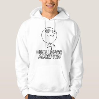 Herausforderung geltendes Typ Hoodiet-shirt Hoodie