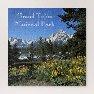 Herausforderung Grand Teton Nationalpark Jigsaw Pu Puzzle