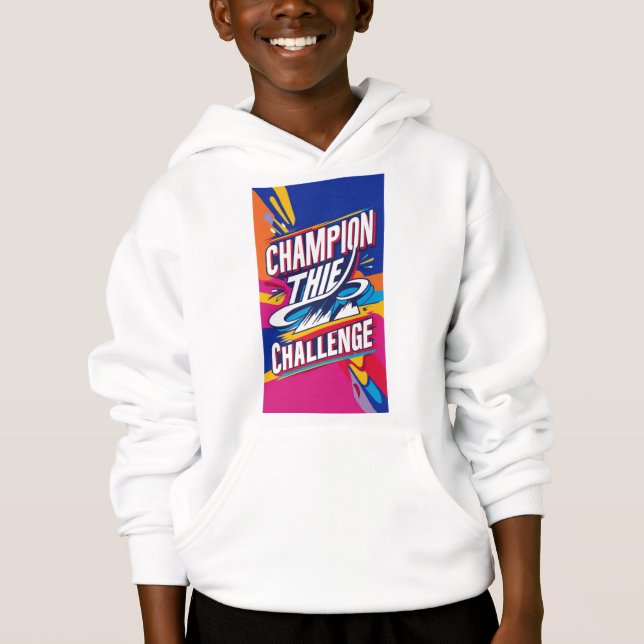 HERAUSFORDERUNG HOODIE (Vorderseite)