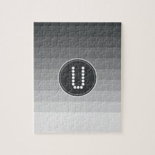 Herausforderung Onyx Mit Monogramm Puzzle