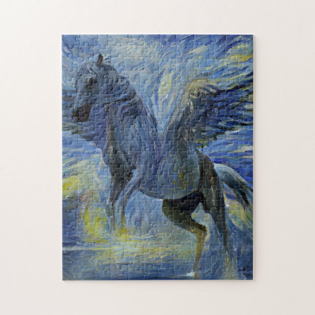 Herausforderung Pegasus Jigsaw Puzzle (Vertikal)