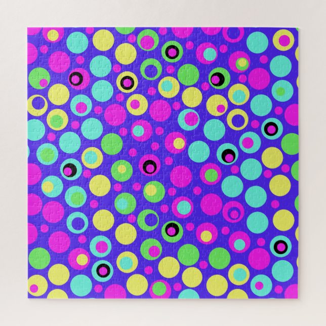 Herausforderung Polka Dot Puzzle (Vertikal)