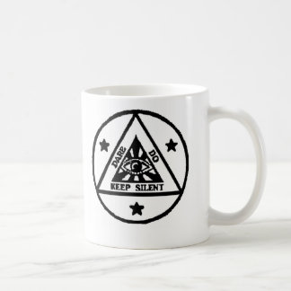 Herausforderung. Tun Sie. Behalten Sie still! Der Tasse