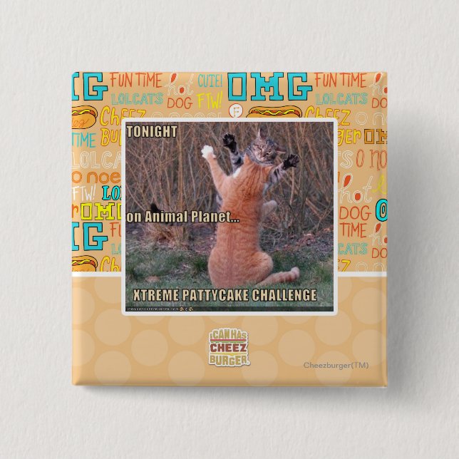 Herausforderung Xtremes PattyCake Button (Vorderseite)