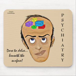 Herausforderung zum ForschenPsychiatrie Mousepad