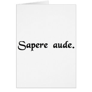 Herausforderung, zum klug zu sein