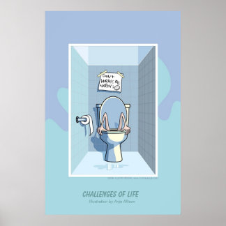 Herausforderungen des Lebens Poster