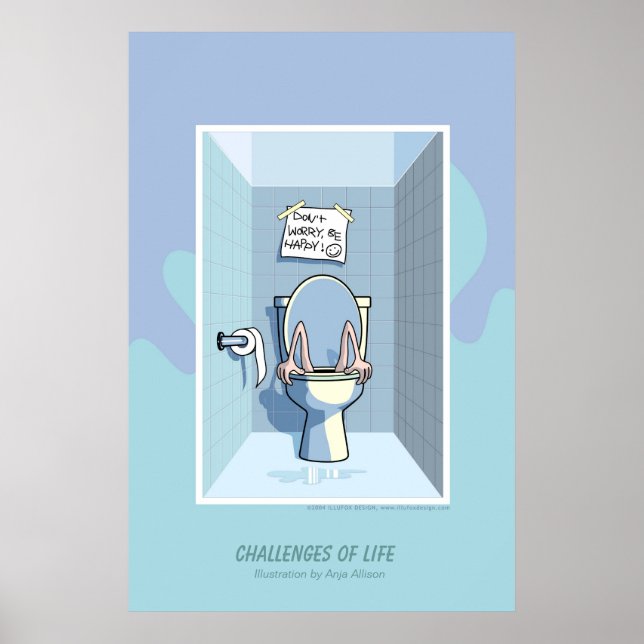 Herausforderungen des Lebens Poster (Vorne)