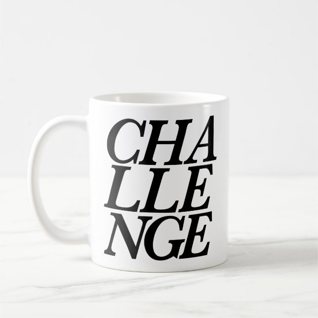 Herausforderungs-Tasse Tasse (Links)