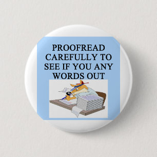 HERAUSGEBER-Korrektorwitz Button
