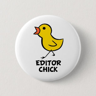 Herausgeber-Küken Button