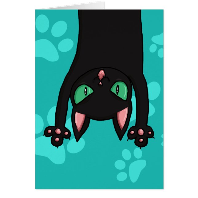 Herausspringen der schwarzen Katze (Vorne)