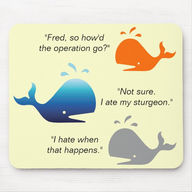 Herausspritzender Off_I Hass, wenn das geschieht Mousepad (Vorne)