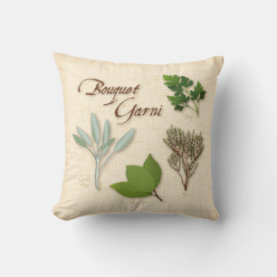 Herb Bouquet Pillow Kissen
