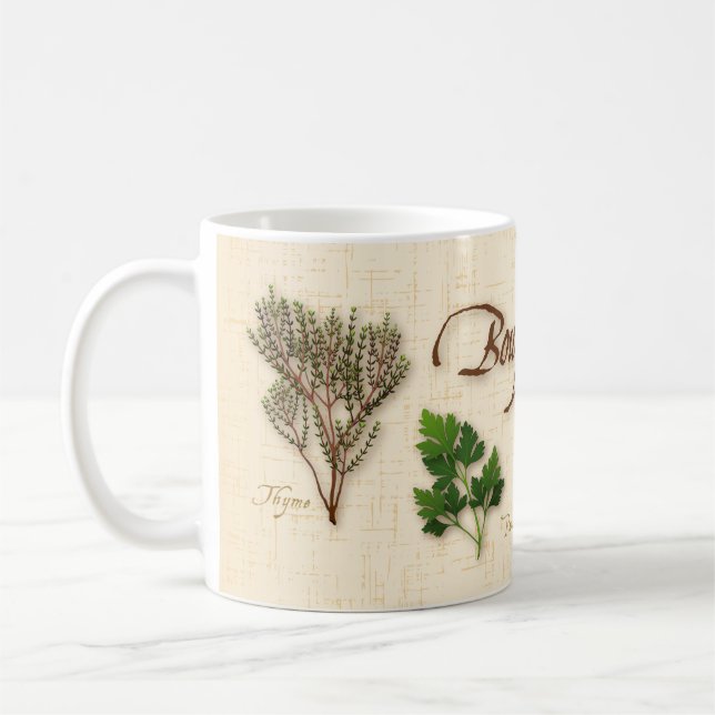 Herb Bouquet Tasse (Links)