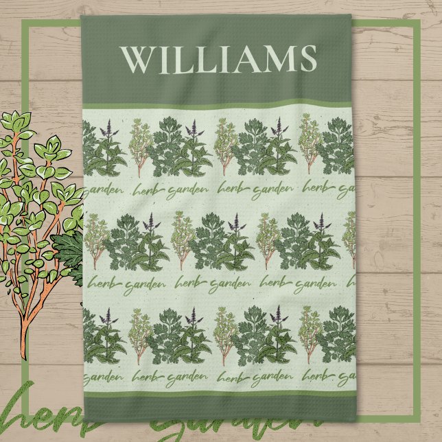 Herb Garden Geschirrtuch (Herb Garden Kitchen Towel)
