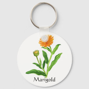 Herb Garden Series - Marigold Schlüsselanhänger