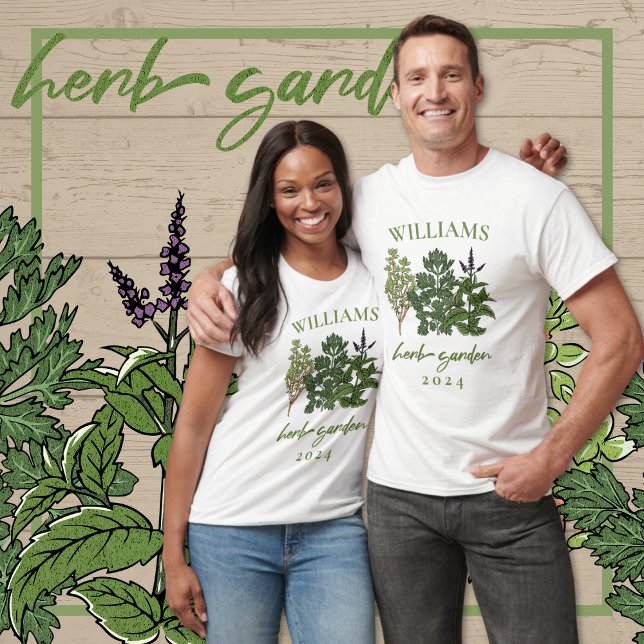 Herb Garden T - Shirt (Herb Garden T-Shirt)
