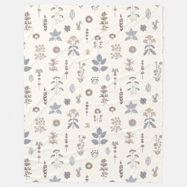 Herbal Harmony Fleecedecke (Vorderseite)